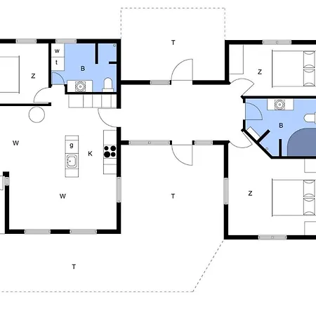 Сasa de vacaciones Lk629-lokken-grindevej-23 *